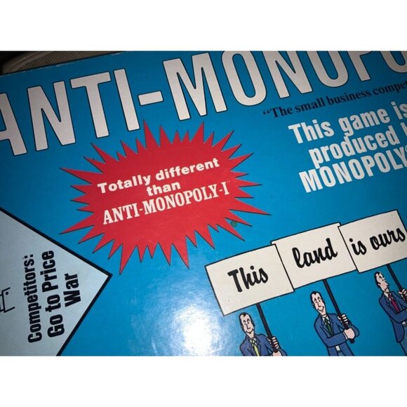 Anti-Monopoly II  Board Game 1985 edition The Ungame Co. - Picture 10 of 10